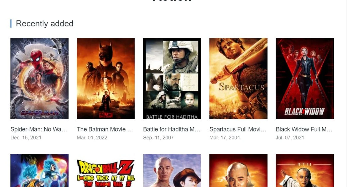 You Can Download Best Action Movies For Free On O2TVseries Action