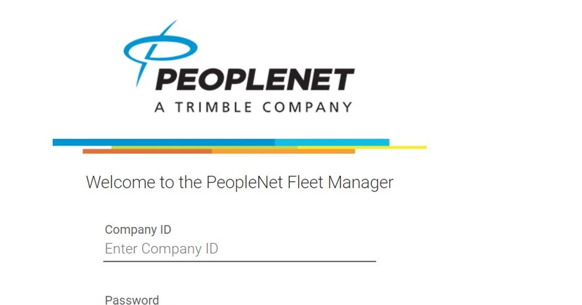 Pfmlogin.Com Driver Center-Welcome To The PeopleNet Fleet Manager